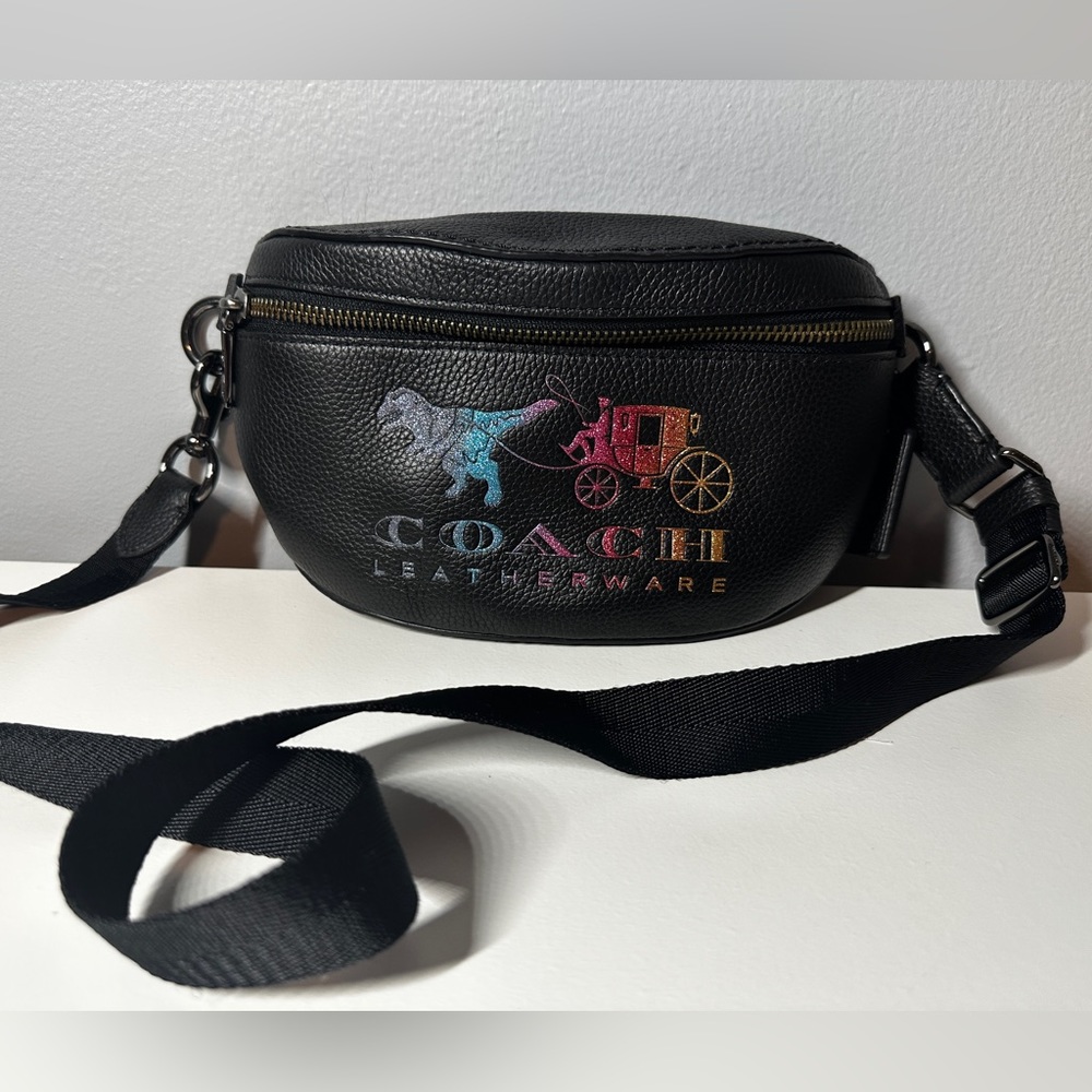 Coach Beltbag/Fanny Pack carriage style Dinosaur